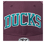 Бейсболка 47 BRAND арт. H-KNGSW25WBP-PJ Anaheim Ducks NHL (сливовый)