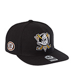 Бейсболка 47 BRAND арт. H-SRS25WBP-BKM Anaheim Ducks NHL (черный)
