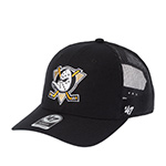 Бейсболка 47 BRAND арт. H-TRUKR25CTP-BK Anaheim Ducks NHL (черный)