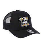 Бейсболка 47 BRAND арт. H-TRUKR25CTP-BK Anaheim Ducks NHL (черный)