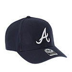 Бейсболка 47 BRAND арт. B-GWMVP01GWS-NY Atlanta Braves MLB (темно-синий)