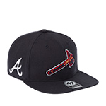 Бейсболка 47 BRAND арт. B-SRS01WBP-NYR Atlanta Braves MLB (темно-синий)