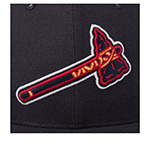 Бейсболка 47 BRAND арт. B-SRS01WBP-NYR Atlanta Braves MLB (темно-синий)