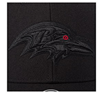 Бейсболка 47 BRAND арт. F-MVP03WBV-BKR Baltimore Ravens NFL (черный)