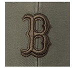 Бейсболка 47 BRAND арт. B-GWMVP02GWS-SWO Boston Red Sox MLB (оливковый)