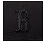 Бейсболка 47 BRAND арт. B-NSHOT02WBP-BKBK Boston Red Sox MLB (черный / черный)