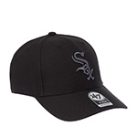 Бейсболка 47 BRAND арт. B-MVP06WBP-BKCH Chicago White Sox MLB (черный / серый)