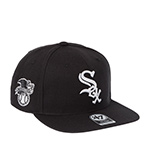 Бейсболка 47 BRAND арт. B-SRS06WBP-BKA Chicago White Sox MLB (черный)