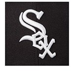Бейсболка 47 BRAND арт. B-SRS06WBP-BKA Chicago White Sox MLB (черный)