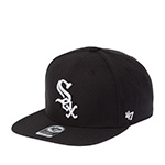 Бейсболка 47 BRAND арт. B-SRS06WBP-BKD Chicago White Sox MLB (черный)