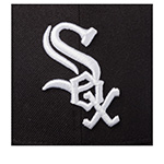 Бейсболка 47 BRAND арт. B-SRS06WBP-BKD Chicago White Sox MLB (черный)