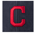 Бейсболка 47 BRAND арт. B-GWMVP08GWS-NY Cleveland Indians MLB (темно-синий)