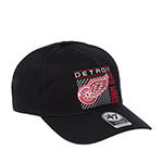 Бейсболка 47 BRAND арт. H-RFLEX05GWP-BK Detroit Red Wings NHL (черный)