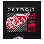 Бейсболка 47 BRAND арт. H-RFLEX05GWP-BK Detroit Red Wings NHL (черный)