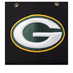 Бейсболка 47 BRAND арт. FX-CRHTF120UP-BK Green Bay Packers NFL (черный)
