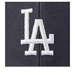 Бейсболка 47 BRAND арт. B-GWMVP12GWS-VN Los Angeles Dodgers MLB (синий / серый)