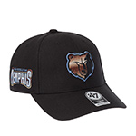 Бейсболка 47 BRAND арт. K-NCEMV29WBP-BK Memphis Grizzlies NBA (черный)