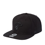 Бейсболка 47 BRAND арт. K-NSHOT27WBP-BKBK Miami Heat NBA (черный)