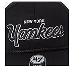 Бейсболка 47 BRAND арт. B-CRSCH17GWP-BK New York Yankees MLB (черный)