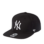 Бейсболка 47 BRAND арт. B-SRS17WBP-BK New York Yankees MLB (черный)