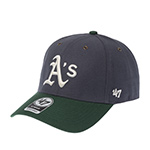 Бейсболка 47 BRAND арт. B-CAMPC18GWS-BL Oakland Athletics MLB (синий / зеленый)