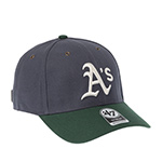 Бейсболка 47 BRAND арт. B-CAMPC18GWS-BL Oakland Athletics MLB (синий / зеленый)