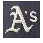 Бейсболка 47 BRAND арт. B-CAMPC18GWS-BL Oakland Athletics MLB (синий / зеленый)