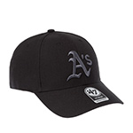 Бейсболка 47 BRAND арт. B-MVP18WBV-BKCH Oakland Athletics MLB (черный)