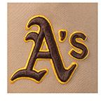 Бейсболка 47 BRAND арт. B-SSHMD18GWP-KHY Oakland Athletics MLB (бежевый)