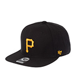 Бейсболка 47 BRAND арт. B-SRS20WBP-BK37 Pittsburgh Pirates MLB (черный)