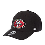 Бейсболка 47 BRAND арт. F-MVPSP27WBP-BKH San Francisco 49ers NFL (черный)