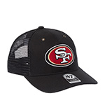 Бейсболка 47 BRAND арт. FX-CRHTF270UP-BK San Francisco 49ers NFL (черный)