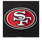 Бейсболка 47 BRAND арт. FX-CRHTF270UP-BK San Francisco 49ers NFL (черный)