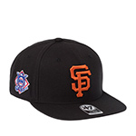 Бейсболка 47 BRAND арт. B-SRS22WBP-BK San Francisco Giants MLB (черный)