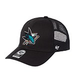Бейсболка 47 BRAND арт. H-BRANS22CTP-BK San Jose Sharks NHL (черный)