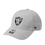 Бейсболка 47 BRAND арт. F-STMCD23WHV-CC Las Vegas Raiders NFL (светло-серый)