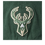 Бейсболка 47 BRAND арт. K-RGW13GWS-DGE Milwaukee Bucks NBA (темно-зеленый)