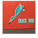 Бейсболка COASTAL арт. HFT Duck Dive (оранжевый / оливковый)