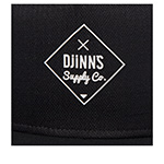 Бейсболка DJINNS арт. 6P SB Cottoncheck (черный)