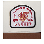 Бейсболка DJINNS арт. HFT Djinns Ramen (коричневый / белый)