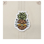 Бейсболка COASTAL арт. 6P Curved Visor Pinapple (кремовый)