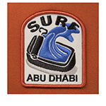 Бейсболка COASTAL арт. HFT Abu Dhabi (оранжевый / зеленый)
