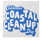 Бейсболка COASTAL арт. HFT Clean Up Day (светло-серый / синий)
