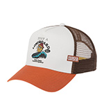 Бейсболка COASTAL арт. HFT Easy Lemon (рыжий / белый)