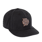 Бейсболка DJINNS арт. Pitching Cap Low Pro Washed Twill (черный)