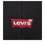 Бейсболка LEVIS арт. D7723-0002 Housemark Flexfit Cap (regular black)