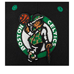 Бейсболка MITCHELL NESS арт. HHSS7310-BCEYYPPPBLCK Boston Celtics NBA (черный / зеленый)