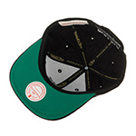 Бейсболка MITCHELL NESS арт. HMUS6828-MNNYYPPPBLCK (черный)