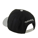 Бейсболка MITCHELL NESS арт. 6HSSSH21399-BNEBKGY Brooklyn Nets NBA (черный / серый)