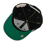 Бейсболка MITCHELL NESS арт. 6HSSSH21399-BNEBKGY Brooklyn Nets NBA (черный / серый)